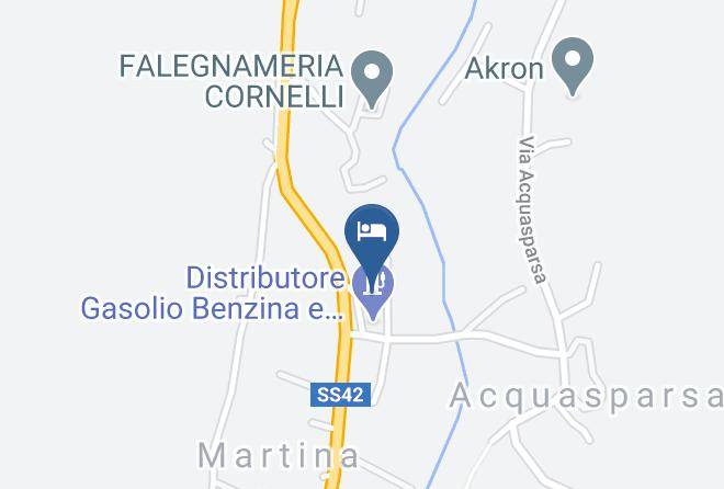 Bergamo - Affittacamere La Martina Maps