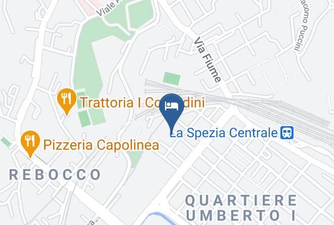 La Spezia - Affittacamere La Perla Del Golfo Maps