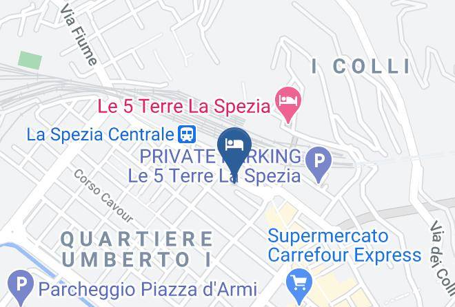 La Spezia - Affittacamere La Risacca Maps