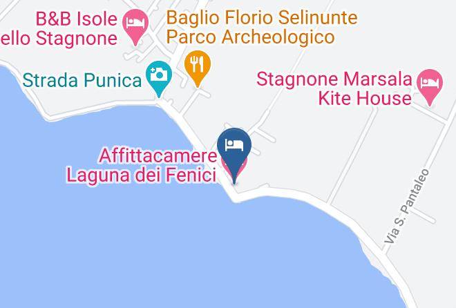Trapani - Affittacamere Laguna Dei Fenici Maps