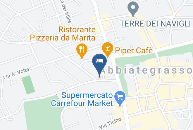 Milan - Affittacamere Le Camere Della Cervia Maps