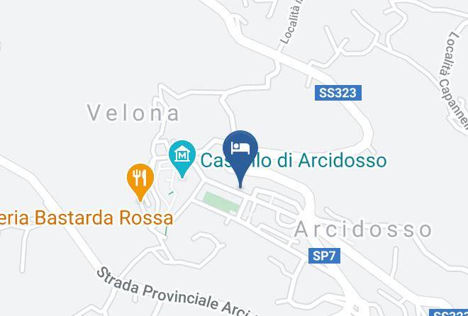 Grosseto - Affittacamere Le Fonti Maps
