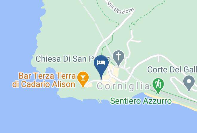 La Spezia - Affittacamere Le Terrazze Maps