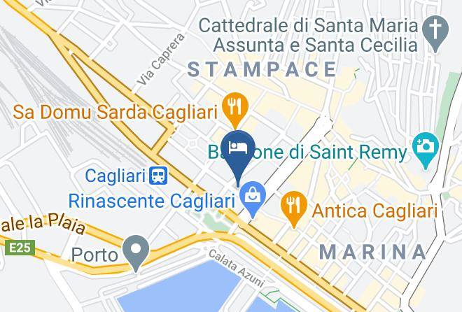 Cagliari - Le Tre Stelle B&b Affittacamere A Cagliari Affittacamere Le Maps