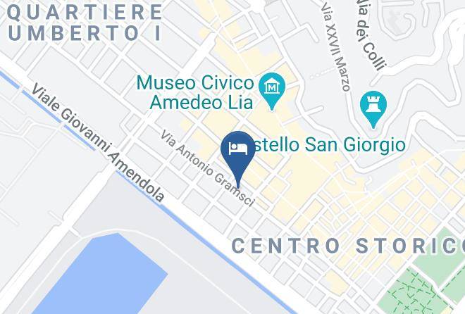 La Spezia - Affittacamere Le Vele Maps