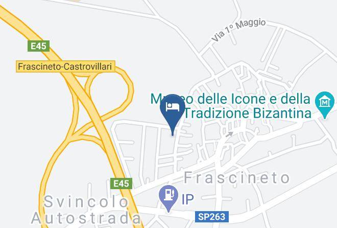 Cosenza - Affittacamere Le Villette Maps