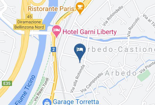 Bellinzona - Affittacamere Lella Maps