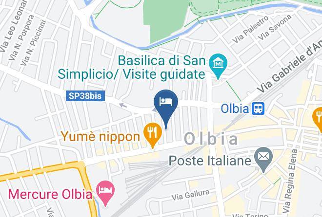 Sassari - Affittacamere Les Chambres De Francoise Maps