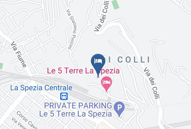 La Spezia - Affittacamere Levante Blu Maps