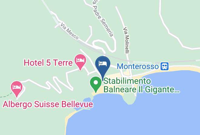 La Spezia - Affittacamere Lo Scoglio Maps