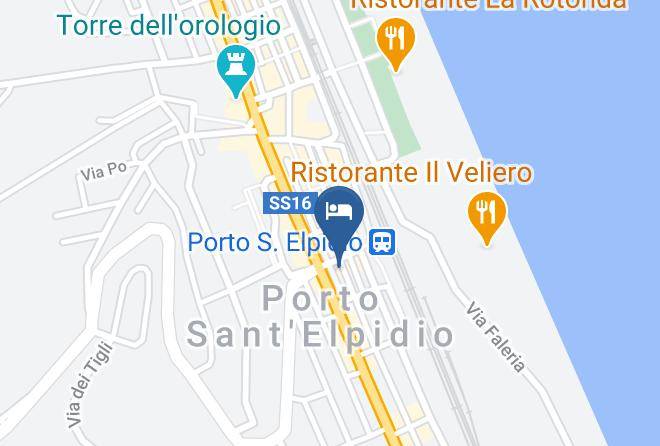Fermo - Affittacamere Lo Scoiattolo Maps