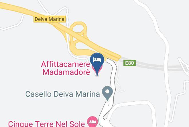 La Spezia - Affittacamere Madamadore Maps