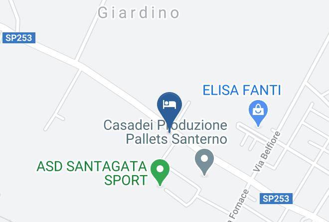 Ravenna - Affittacamere Maria Pia Di Grementieri Pia Maps