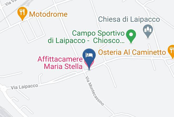 Udine - Affittacamere Maria Stella Maps