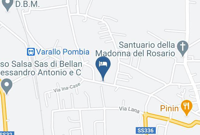 Novara - Affittacamere Martina Maps
