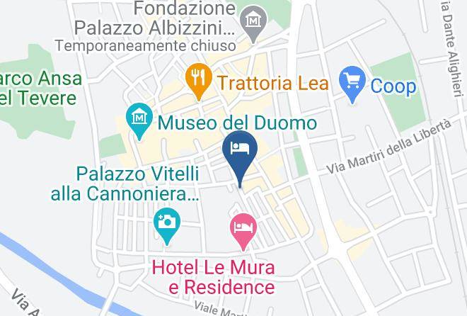 Perugia - Affittacamere La Mattonata Maps