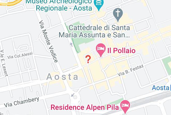 Aosta - Affittacamere Monoaosta Maps