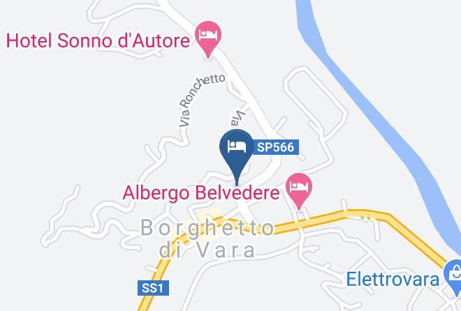 La Spezia - Affittacamere Nel Paese Di Alice Maps