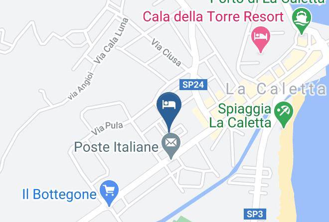 Nuoro - Affittacamere Maps
