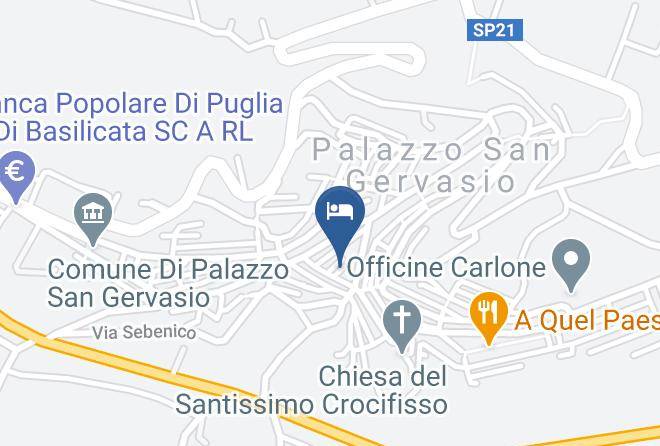 Potenza - Affittacamere Palazzo Maps