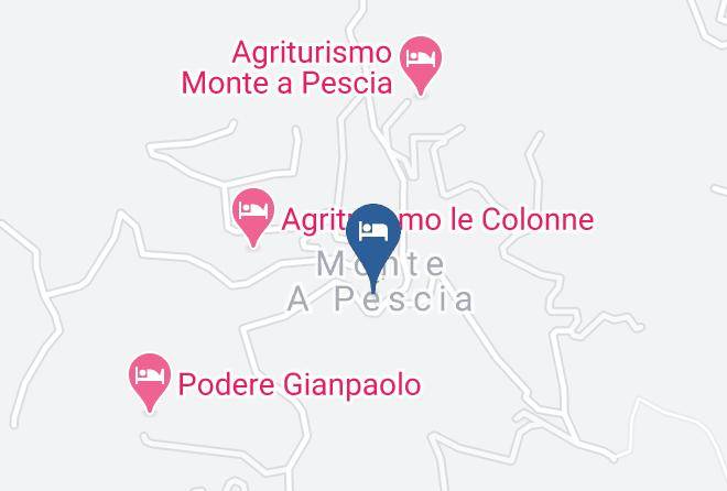 Pistoia - Affittacamere Palmira Maps