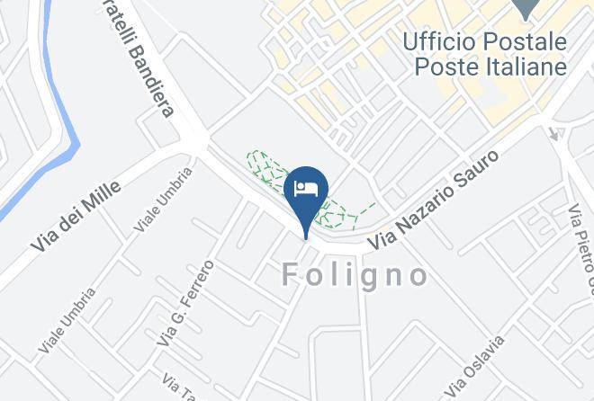 Perugia - Affittacamere Parco Dei Canape Maps
