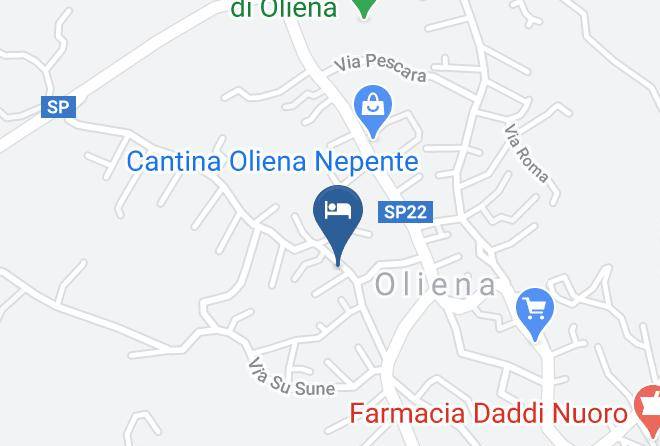 Nuoro - Affittacamere Peonia Maps