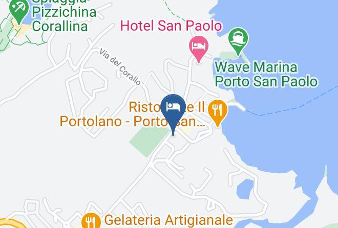 Sassari - Affittacamere Piccolo Hotel La Locanda Di Gavina Braccu Maps