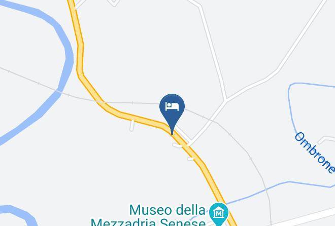 Siena - Affittacamere Podere Il Crocifisso Maps