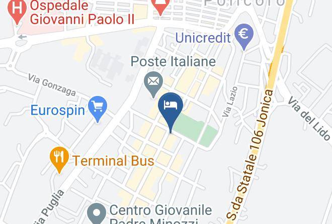 Matera - Affittacamere Policoro Maps