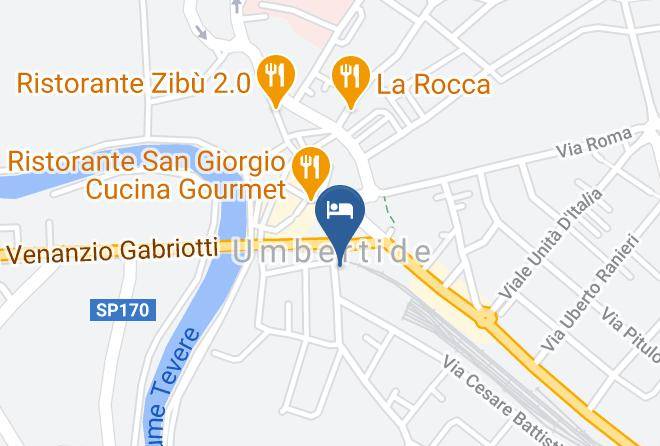 Perugia - Affittacamere Qui Sotto Le Stelle Di Lamberto Monfrinotti Maps