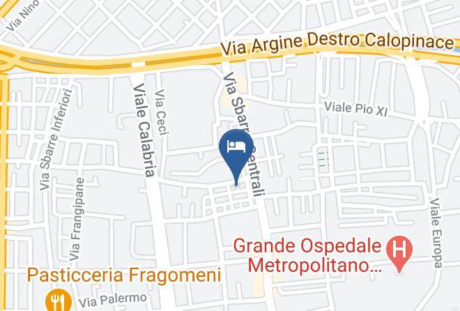 Reggio Di Calabria - Affittacamere Regium Maps
