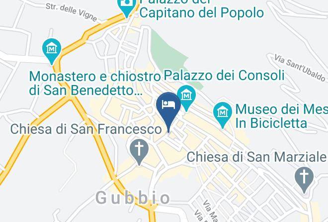 Perugia - Affittacamere Residenza Di Via Piccardi Maps