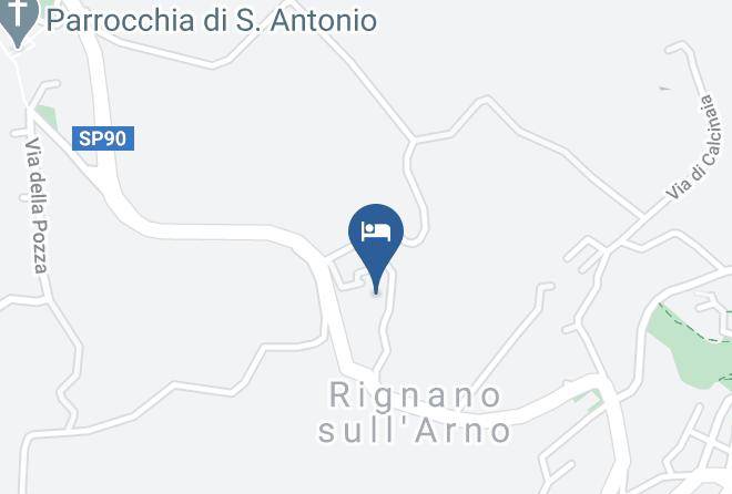 Florence - Affittacamere Rignano Sull'arno Da Mammasara Maps