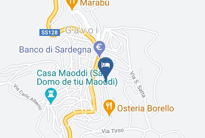 Nuoro - Affittacamere Sa Posada Di Ibba Lorella Maps