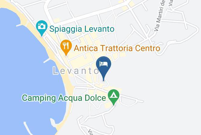La Spezia - Affittacamere San Giacomo Levanto Maps