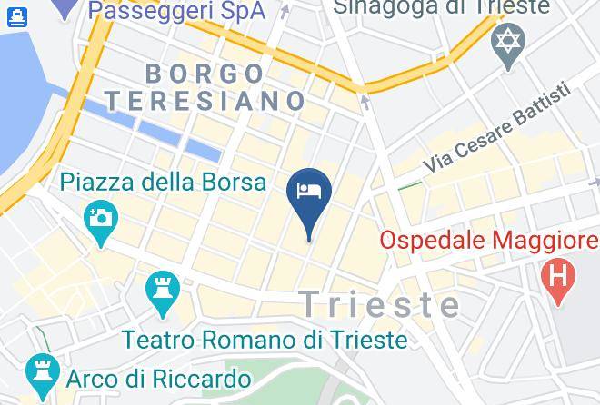 Trieste - Affittacamere San Lazzaro Maps