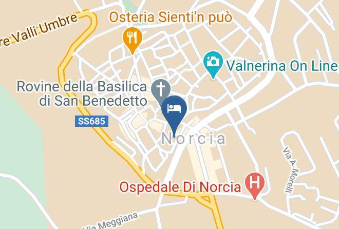 Perugia - Affittacamere San Lorenzo Maps