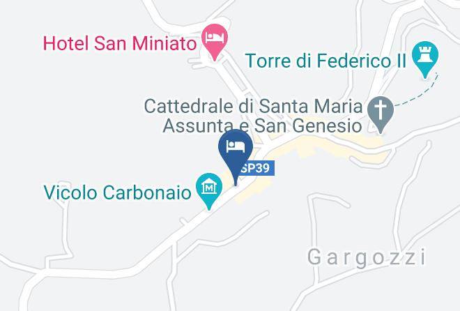 Pisa - Affittacamere San Miniato Maps