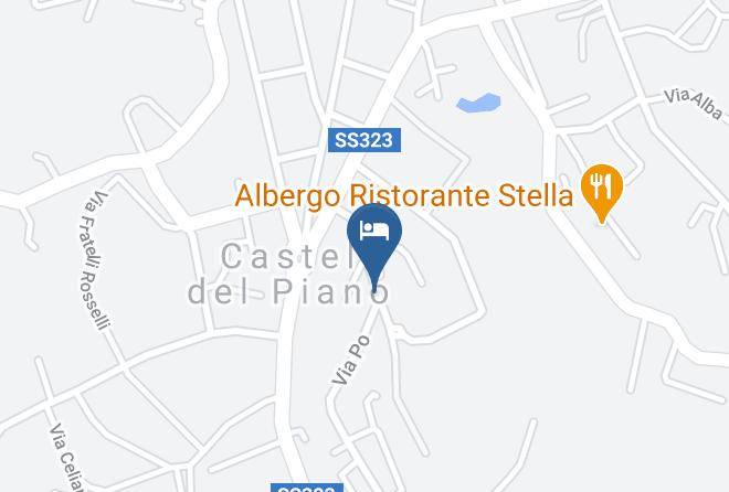 Grosseto - Affittacamere Sansina Maps