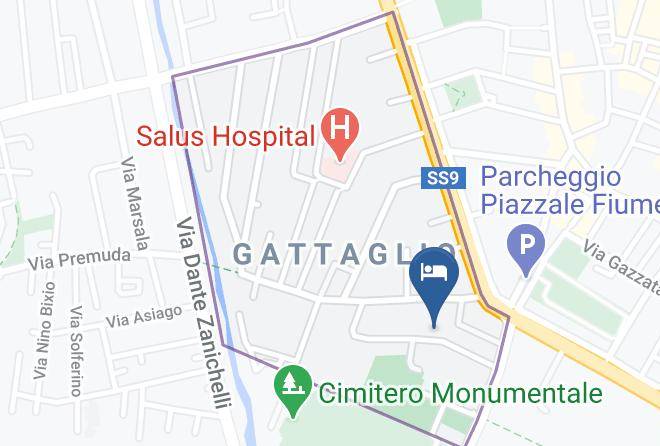 Reggio Emilia - Affittacamere Sant' Andrea Maps