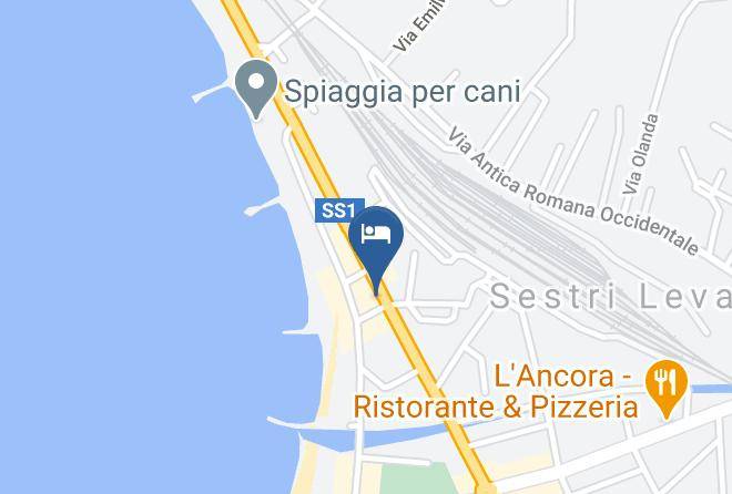 Genoa - Affittacamere Sole E Luna Maps