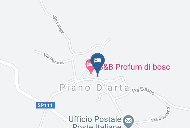 Udine - Affittacamere Stalut Das Puestines Maps