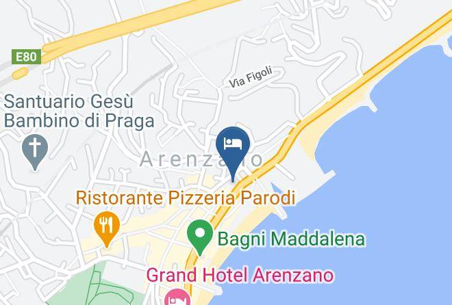 Genoa - Affittacamere Tanin Giulia Cav Tanin Maps