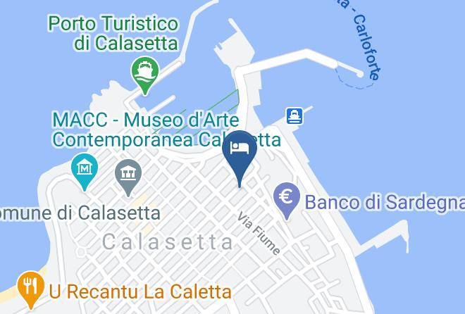 Province Of South Sardinia - Affittacamere U Canape Maps