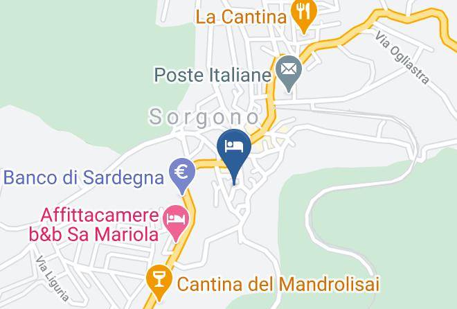Nuoro - Affittacamere Vesta Maps