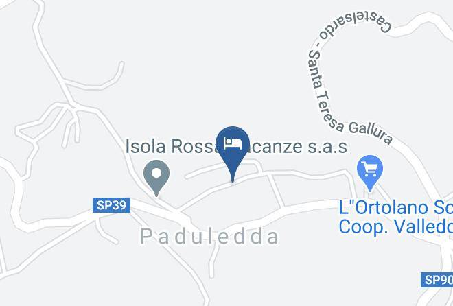 Sassari - Affittimoderni Isola Rossa Elite Maps