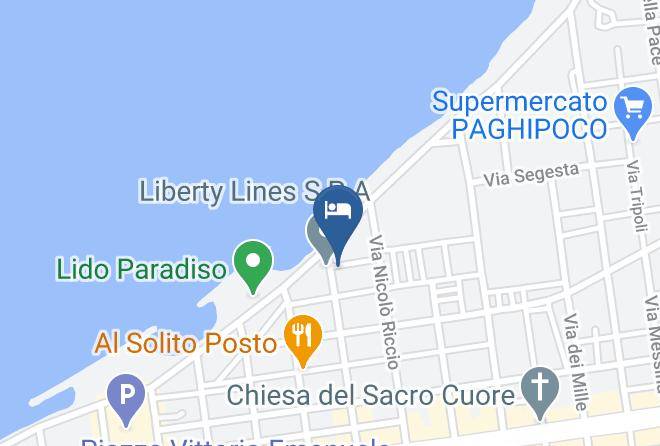 Trapani - Affitto Turistico Airone Maps