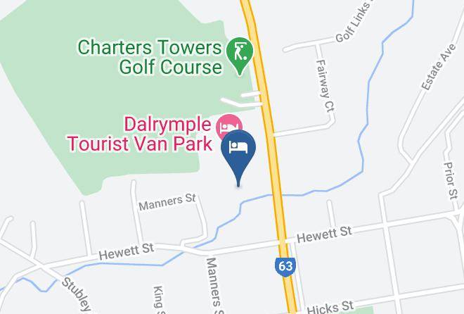 Charters Towers - Affordable Gold City Motel Maps
