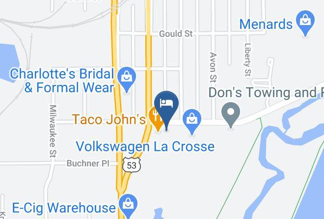 La Crosse - Affordable Inn Maps